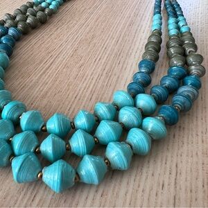 Teng Yue beaded necklace